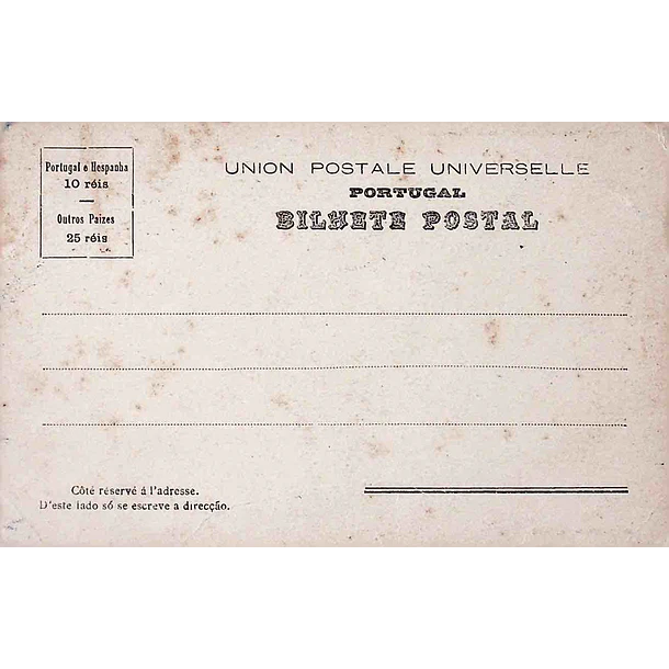 1904 Bilhete Postal do Monte Estoril. Grande Hotel do Monte Estoril