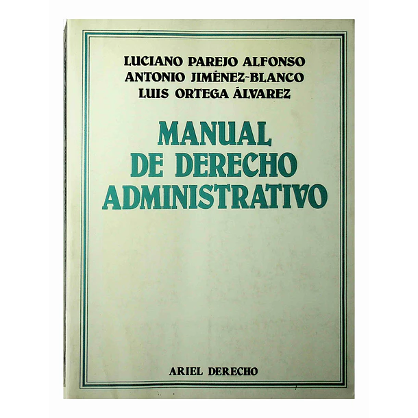 Manual de Derecho Administrativo