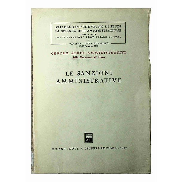 Le sanzioni amministrative