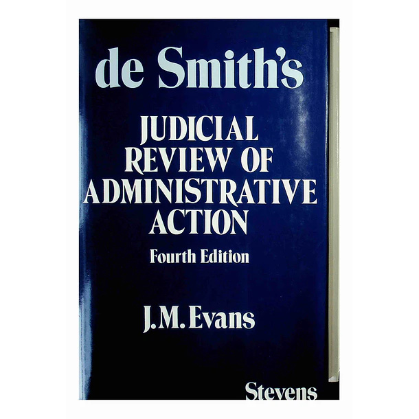 Judicial Review of Administrative Action