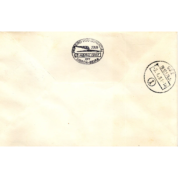 1961 1º Voo TAP Lisboa - Beira 2