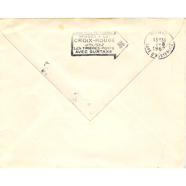 1962 1º Voo TAP Lisboa - Paris 2