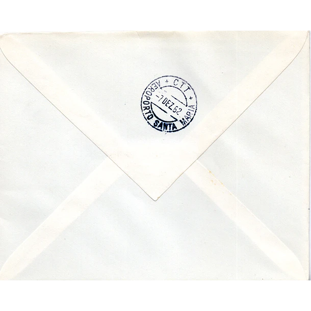 1962 1º Voo TAP Lisboa - Madeira - Açores (Funchal - Santa Maria) 2