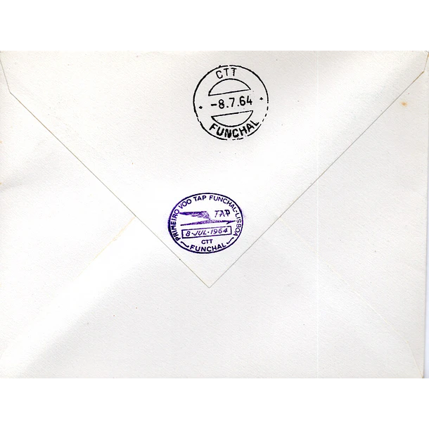 1964 1º Voo TAP Lisboa - Funchal 2