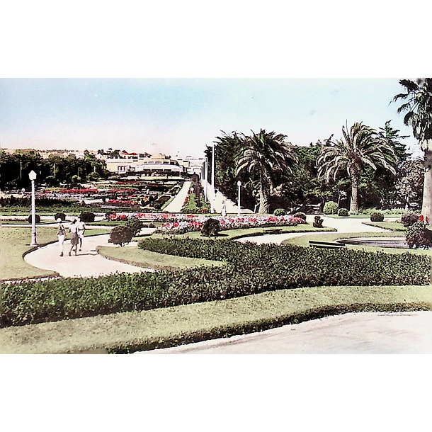 1950's Bilhete Postal do Estoril. Parque e Casino do Estoril 1