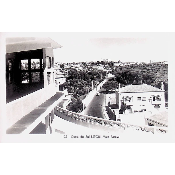 1940's Bilhete Postal do Estoril. Vista Parcial 1