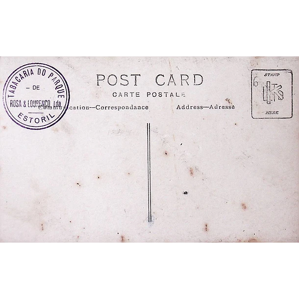 1930's Bilhete Postal do Estoril