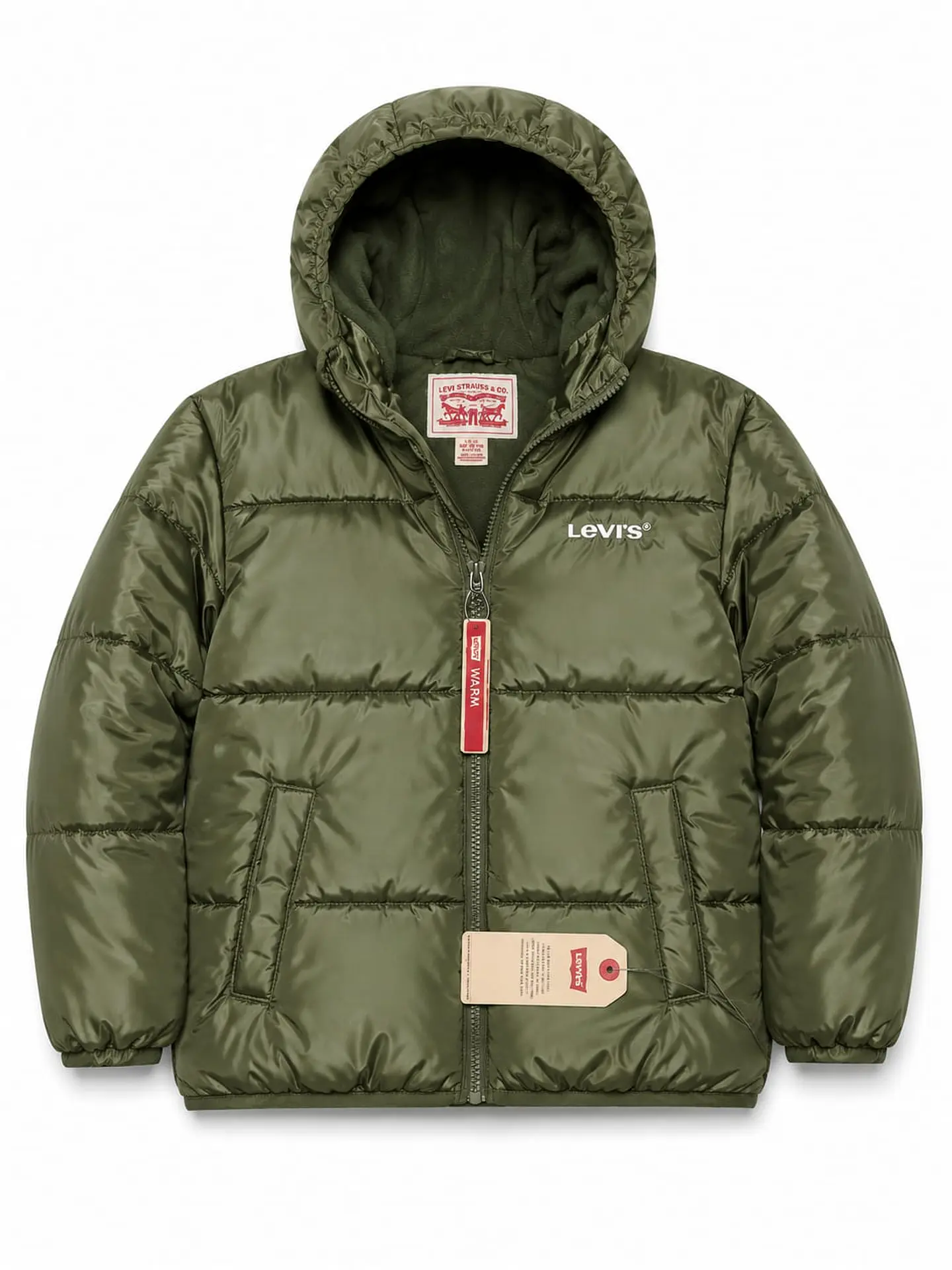 Parka Levi's Kids verde 1