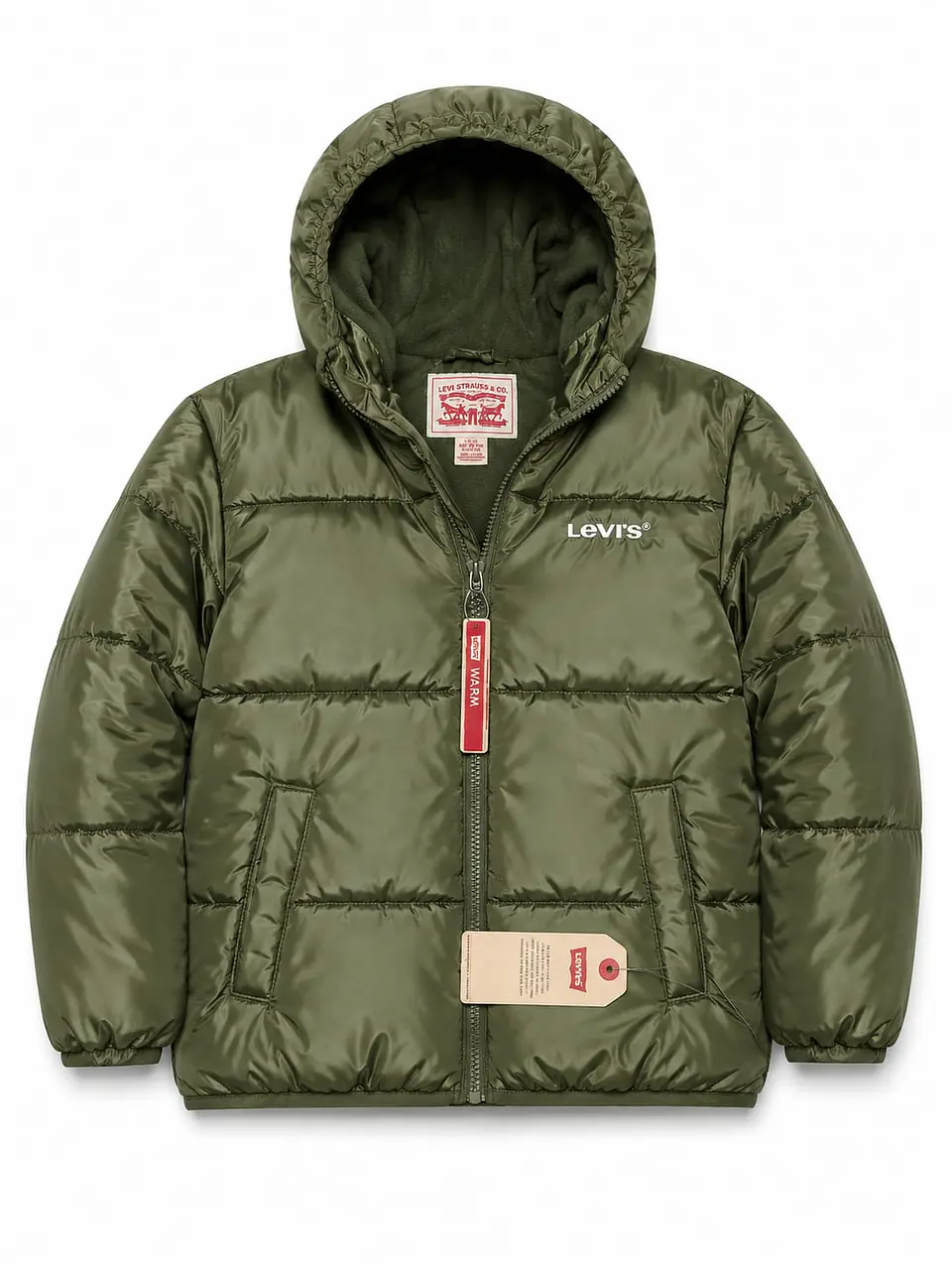 Parka Levi's Kids verde 1