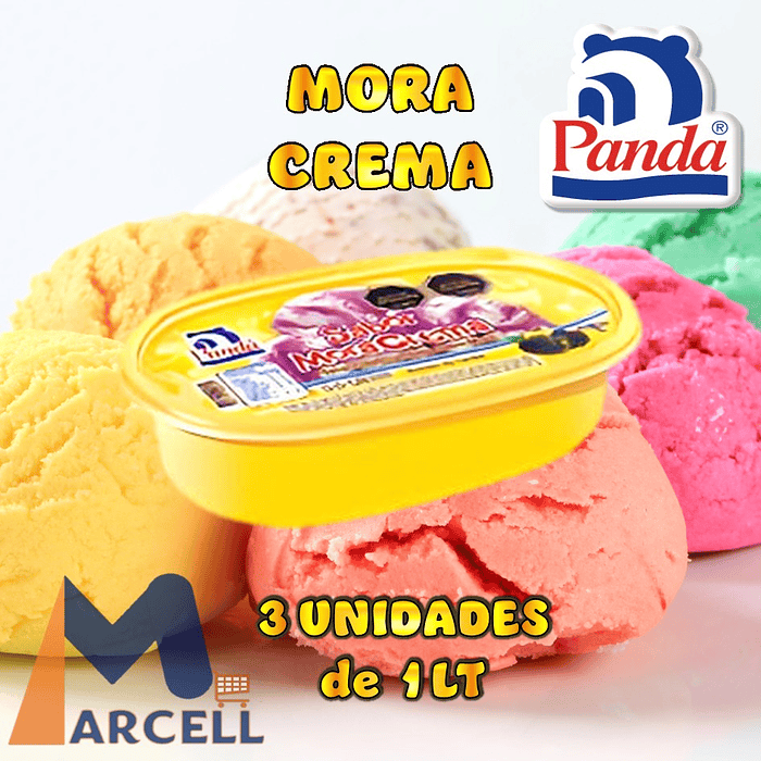 CASSATA PANDA MORA CREMA