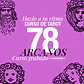 Curso Tarot Grabado - 78 ARCANOS - 50% descuento. - Miniatura 1