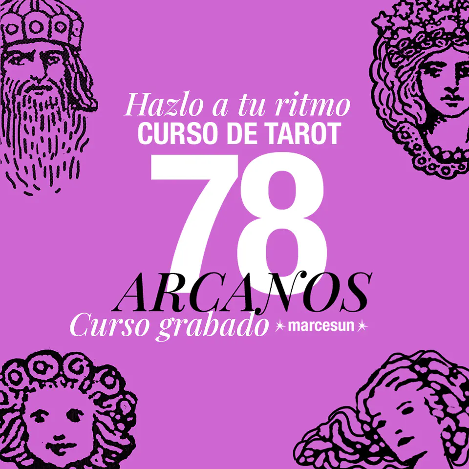 Curso Tarot Grabado - 78 ARCANOS - 50% descuento. 1