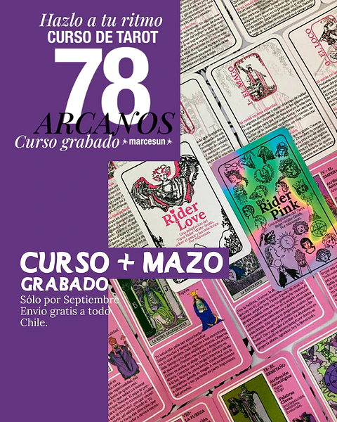 CURSO GRABADO + MAZO - SÓLO POR SEPTIEMBRE - ENVÍO GRATIS 