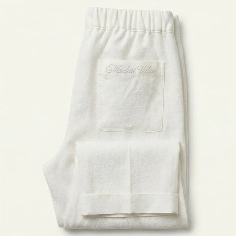 Pantalones de Lino "Costa d’Amalfi"