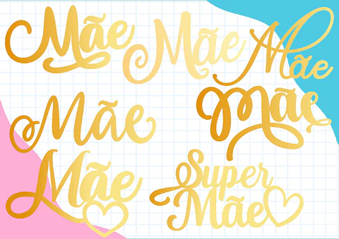 Arquivo de Corte RECORTE PARA TOPOS DE BOLO