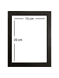 Marco para fotos negro 15x20 MDF Pack 3 unidades  - Miniatura 2