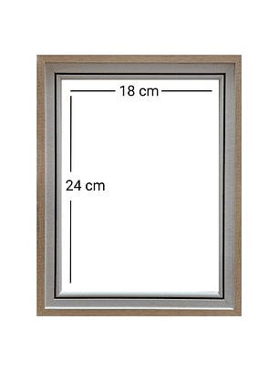 Marco para fotos 18x24 MDF Pack3