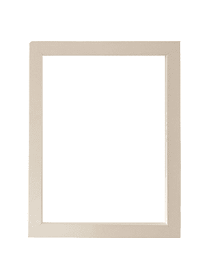 Marco para fotos blanco liso angosto 18x24 MDF Pack3