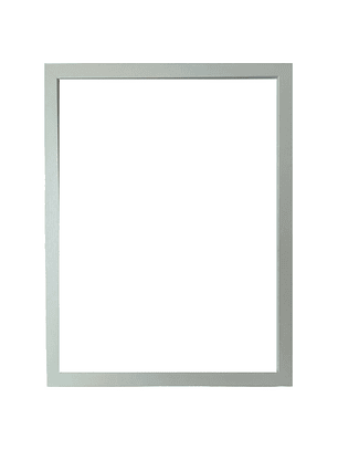 Marco para fotos blanco liso 30x40 MDF 