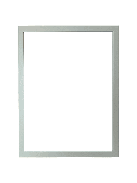 Marco para fotos blanco liso 30x40 MDF  1