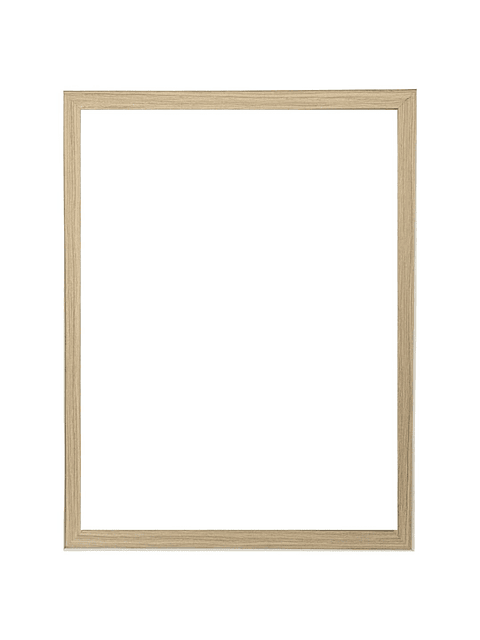 Marco para fotos color madera natural 30x40 MDF 1