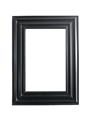 Marco para fotos negro 10x15 MDF Pack3