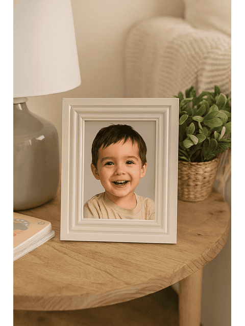 Marco para fotos blanco 15x20 MDF Pack 3 unidades 3