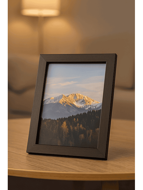 Marco para fotos negro 15x20 MDF Pack 3 unidades  3