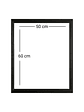 Marco para fotos borde negro o blanco 50x60 MDF  - Miniatura 2