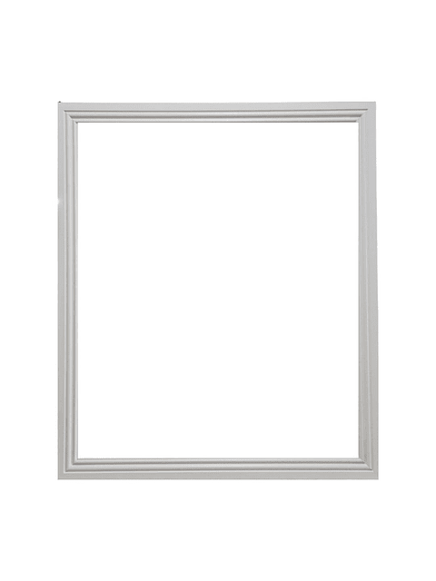 Marco para fotos borde negro o blanco 50x60 MDF  3