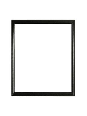 Marco para fotos borde negro o blanco 50x60 MDF 