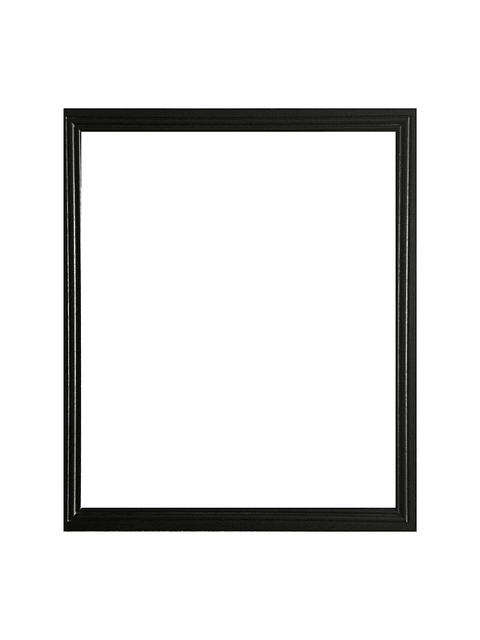 Marco para fotos borde negro o blanco 50x60 MDF  1