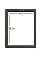 Marco para fotos gris ribete blanco MDF 20x25 Pack x 3 - Miniatura 2