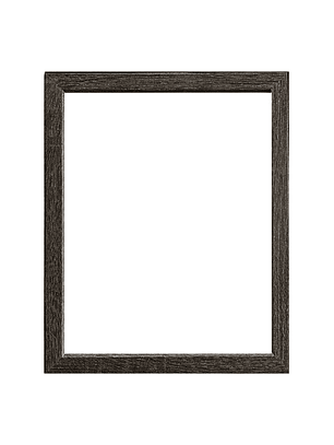 Marco para fotos gris ribete blanco MDF 20x25 Pack x 3