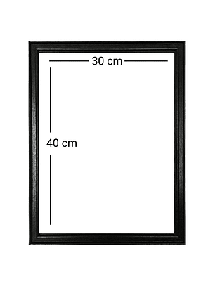 Marco para fotos 30X40 MDF 
