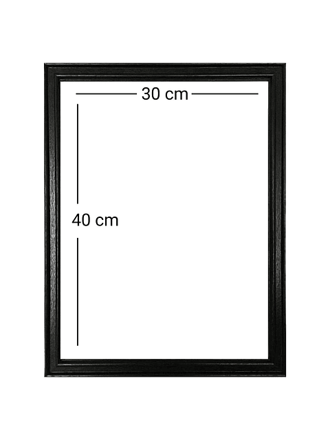Marco para fotos 30X40 MDF  2