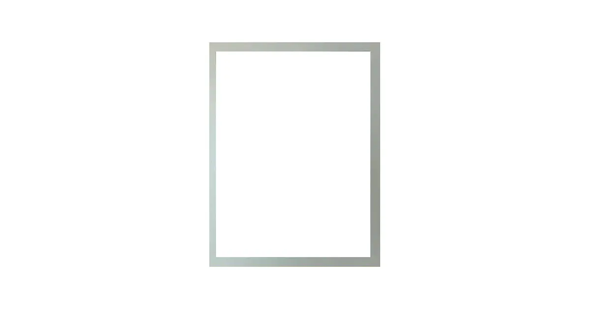 Marco para fotos color Blanco Liso 40x50 MDF
