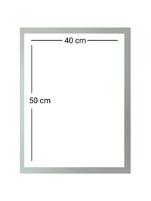 Marco para fotos 40x50 MDF madera natural