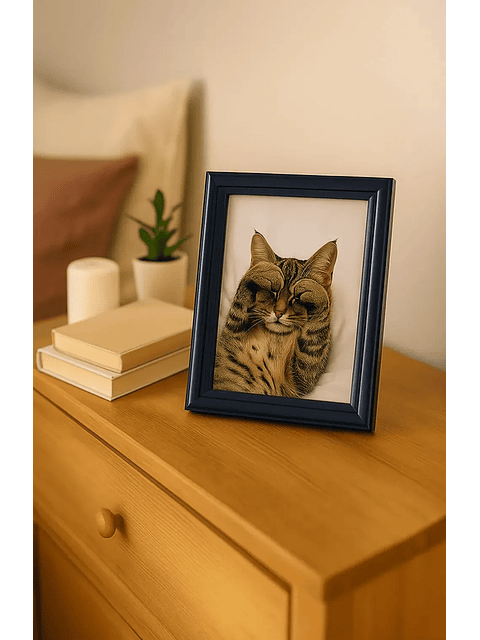 Marco para fotos azul 15x20 MDF Pack 3 unidades 3