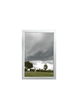 Marco para fotos Blanco liso biselado 40x60 MDF 