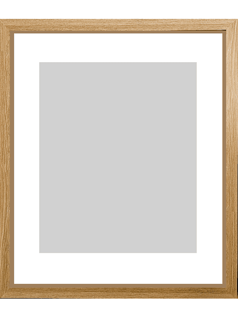 Marco para fotos 50x60 color Madera Natural MDF  4