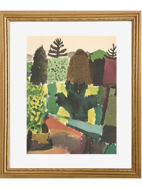 Marco para fotos color madera natural 50x60 MDF  3