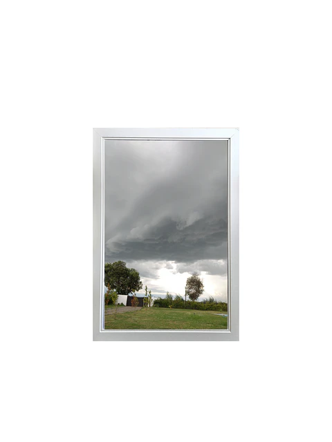 Marco para fotos Blanco liso biselado 40x60 MDF - COPIA- COPIA 3