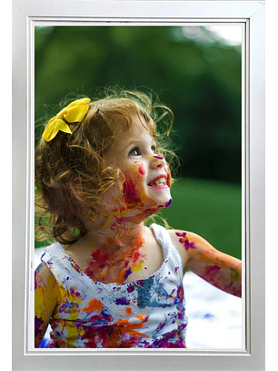 Marco LINEA MIN estilo minimalista y elegante MDF acrílico 