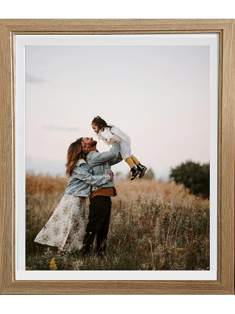 Marco Línea MIN Estilo minimalista y elegante MDF acrílico  5