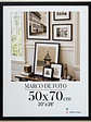 Marco para fotos liso Negro / Blanco Grandes MDF   - Miniatura 1