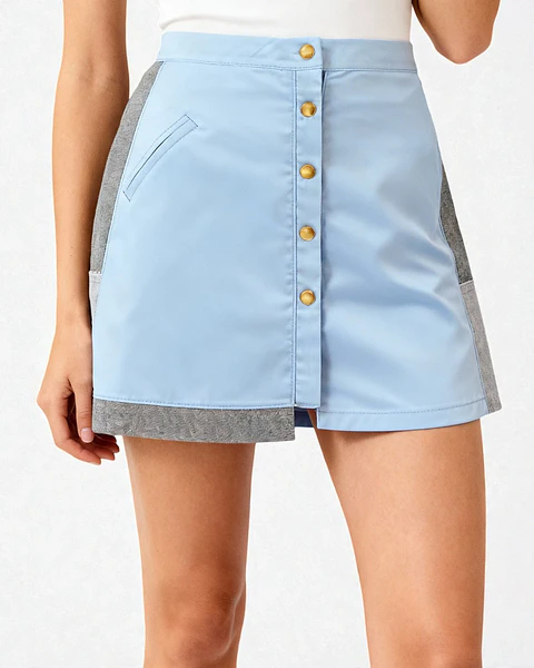 Falda Demin Lightblue