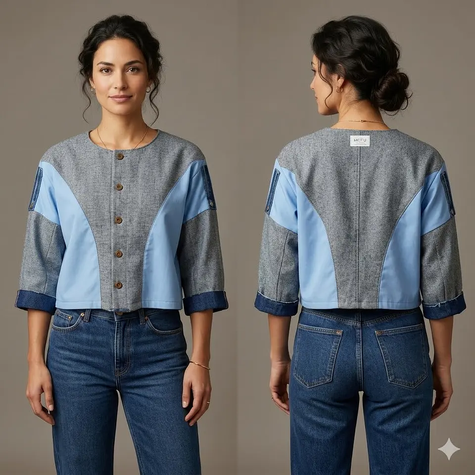 Chaqueta Denim lightblue 1