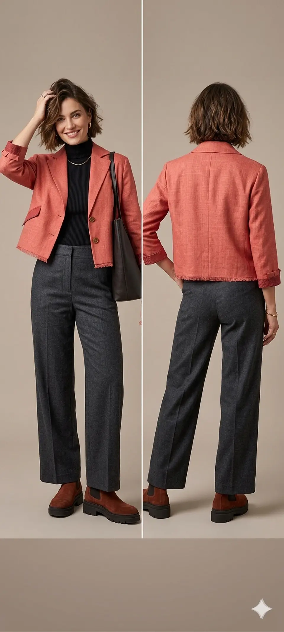 Chaqueta trama sandia 2