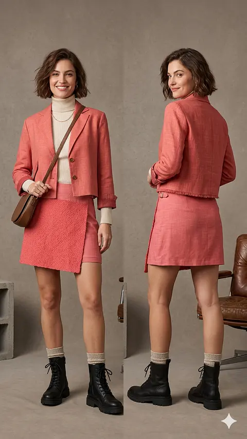 Conjunto Sandia tramado